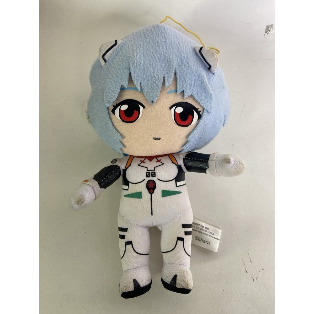 Neon Genesis Evangelion Rei Ayanami Plugsuit Plush GE Anime Doll Toy